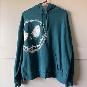 Disney The Nightmare Before Christmas Sweatshirt Hoodie Men XL Jack Skellington